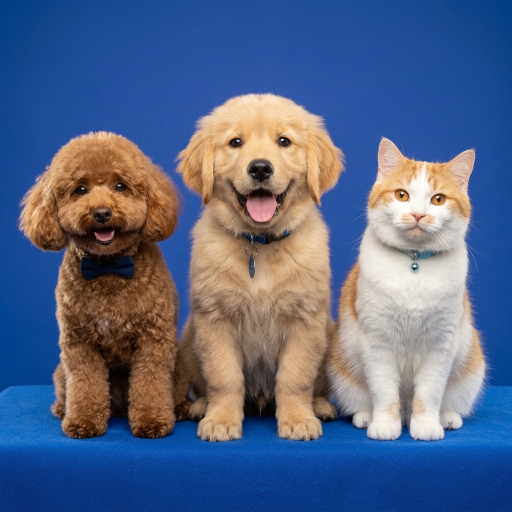 Furry Pet Grooming Storefront and Groomers
